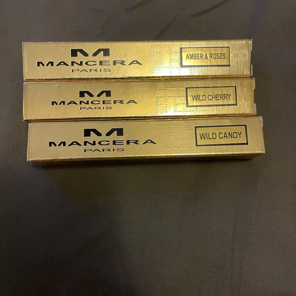 Mancera travel size sprays 3 left